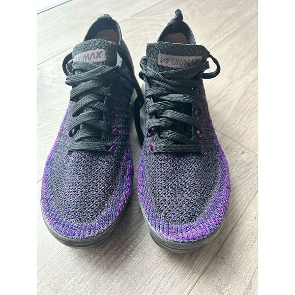 Nike Other - Nike Air VaporMax Flyknit 2 Night Purple Mens Size 6.5 Running Shoes 942842-013
